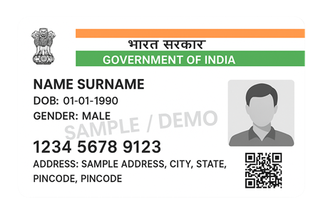 Aadhaar Card printing service by PVC CARD PRINT
